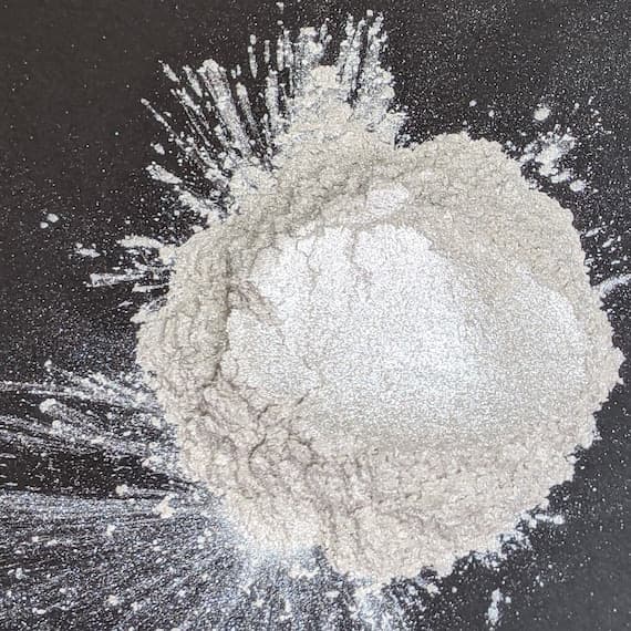 White Mica Powder for wax, resin, soap, and other craft materials