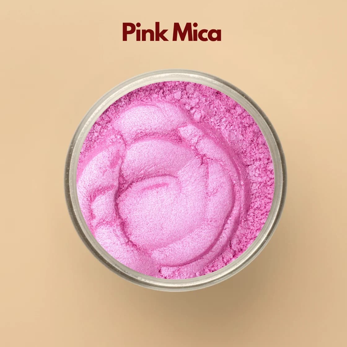 Pink Mica Powder for wax, resin, soap, and other craft materials