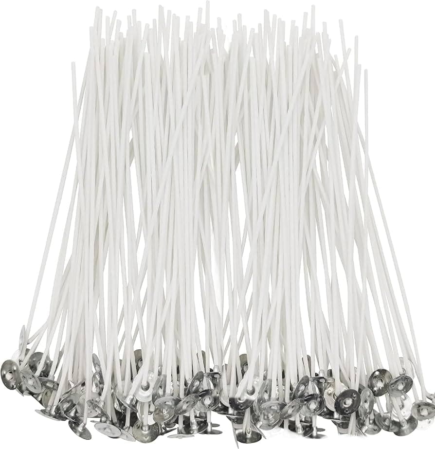 Pre-Waxed Candle Wicks — Pack of 50
